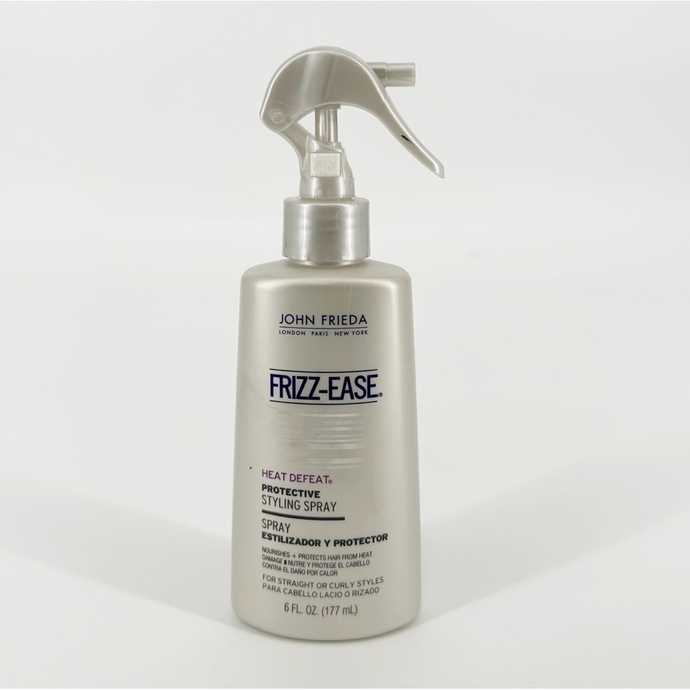 NEW John Frieda Frizz Ease Straight Heat Defeat Protective Styling Spray